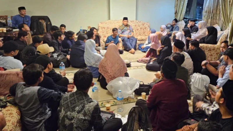 Mahasiswa Unusia Ikuti Pengabdian Internasional di Kairo, Berbagi Literasi Keuangan Global