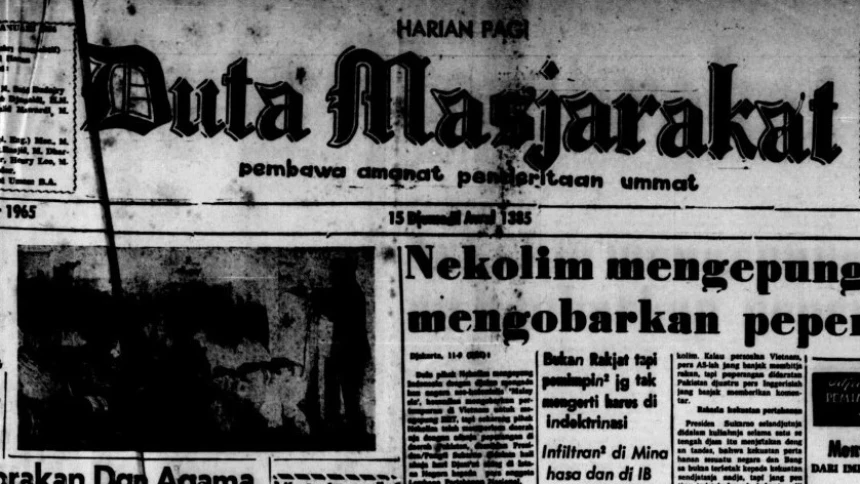 Berita-Berita Koran NU Menjelang Peristiwa G 30 S 