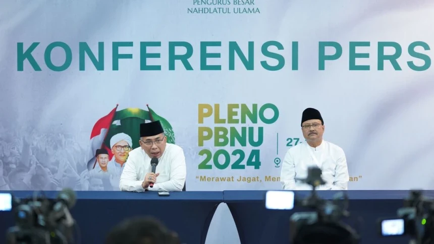 PBNU Umumkan Hasil Rapat Pleno: dari Renstra Organisasi sampai Dugaan Penyimpangan Sejarah NU