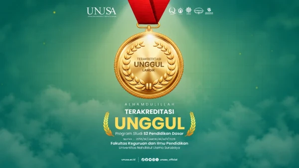 Program Magister Pendidikan Dasar Unusa Raih Akreditasi Unggul