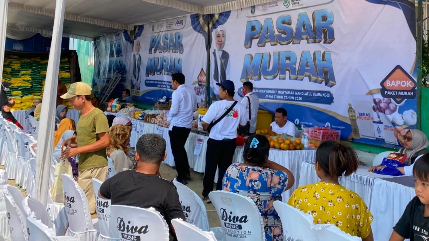 Pasar Murah di Tambakberas, Sambut Muktamar Ke-35 NU