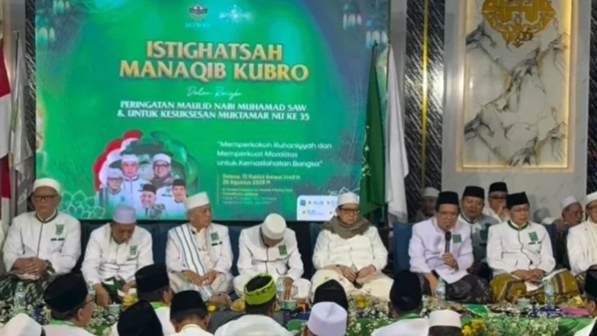 JATMAN Gelar Istighotsah dan Manaqib Kubro, Doakan Kelancaran Muktamar Ke-35 NU