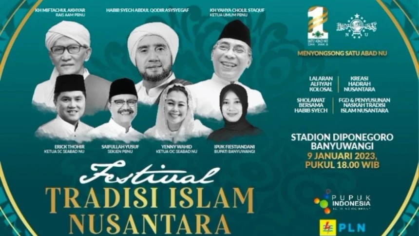 PBNU Gelar Festival Tradisi Islam Nusantara di Banyuwangi, dari Pertunjukan Kolosal hingga Simposium Cendekiawan