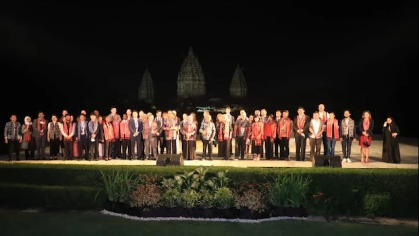 Menaker Ida Degungkan 'Gotong Royong' di Hadapan Anggota G20