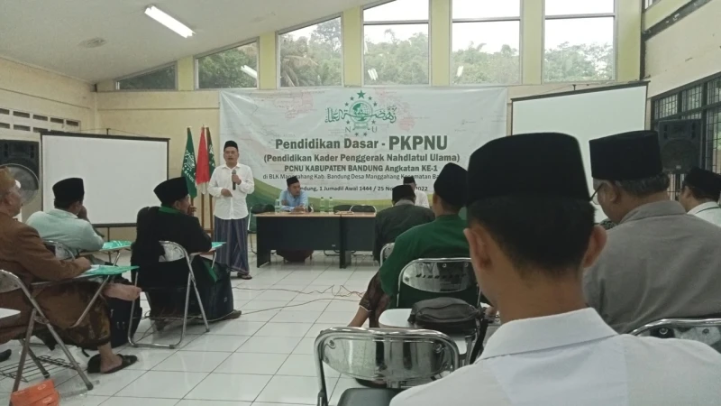 PCNU Kabupaten Bandung Gelar Pendidikan Kader Penggerak Nahdlatul Ulama