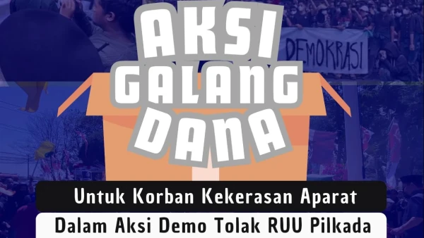 Gusdurian Galang Dana Bantu Demonstran Korban Kekerasan Aparat