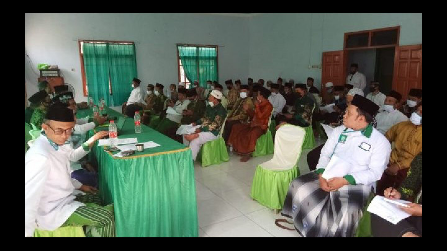 LTMNU Muncar adakan Pelatihan Managemen Muharrik Masjid dan Perwakafan.