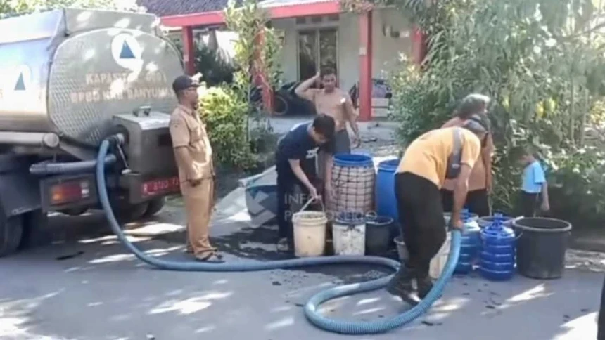 11 Kecamatan Banyumas Rawan Kekeringan, Ansor Minta Penanganan Tak Hanya Distribusi Air Bersih