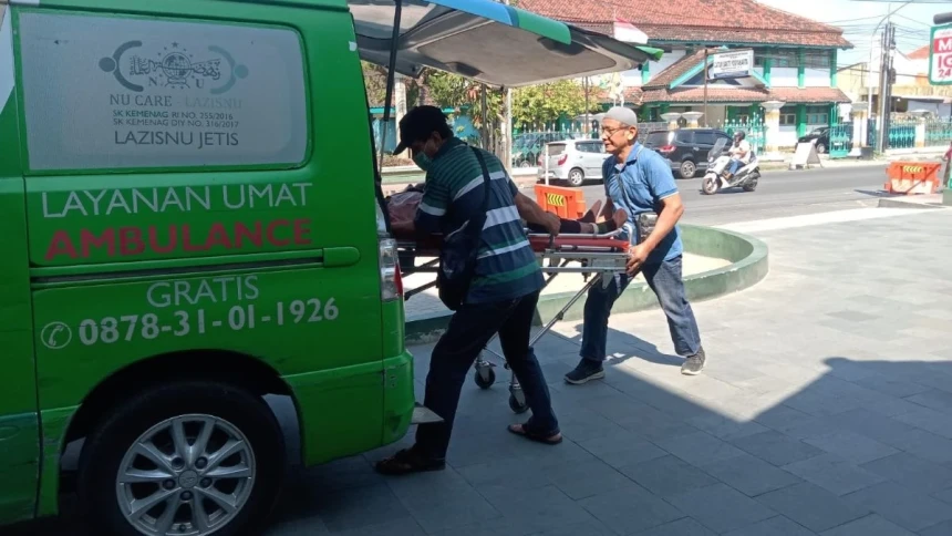 7.918 Layanan Ambulans NU Bantul DIY Periode Januari–Juli 2026