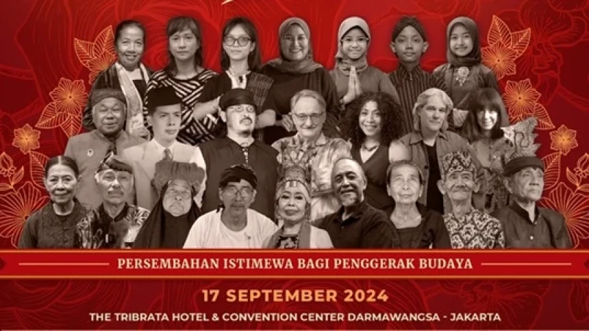 Apresiasi Penggerak Budaya, Kemendikbudristek Gelar Anugerah Kebudayaan 2024