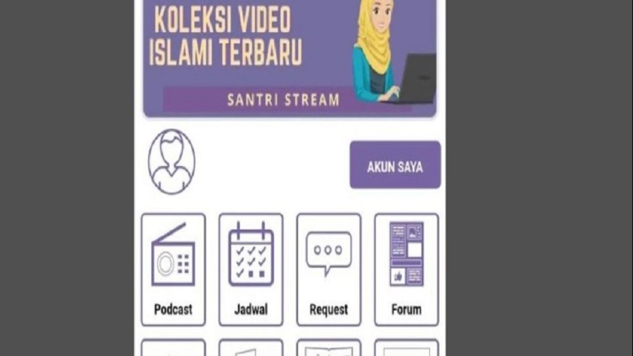 Santri Stream application for online recitation activities between Islamic Boarding Schools
