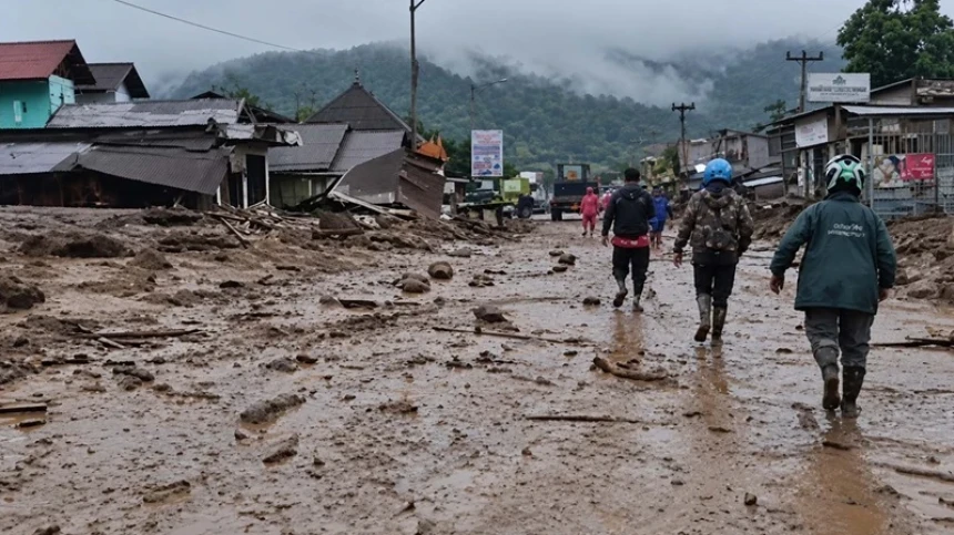 Pascabanjir Bandang Solok: 1 Meninggal Dunia, 1 Orang Hilang, 100 Warga Mengungsi
