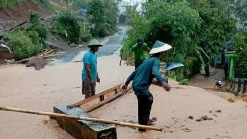 Desa Wadas Purworejo Banjir, Air Mengalir dari Pembukaan Akses ke Lokasi Rencana Tambang