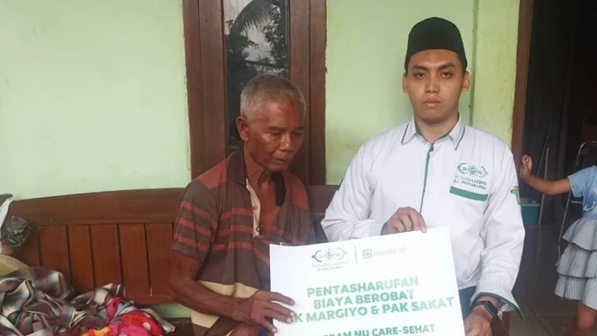 LAZISNU DIY Salurkan Bantuan Kesehatan untuk Lansia di Gunungkidul