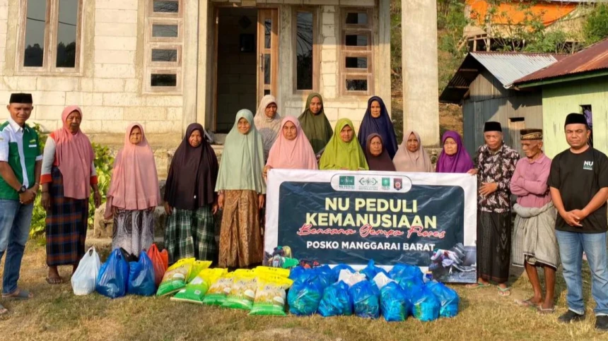 Aktivitas Gempa Flores Menurun, NU Peduli NTT Terus Salurkan Bantuan