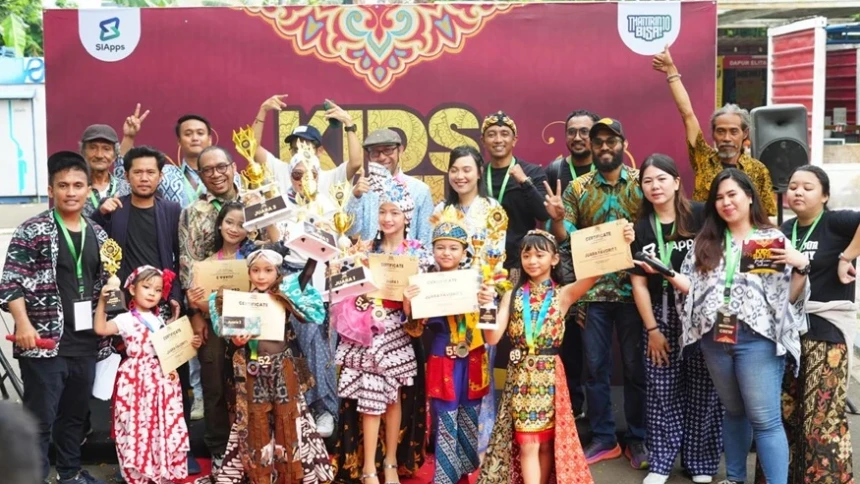 Gelar Kids Batik Fashion Show, GP Ansor Ajak Masyarakat Cintai Batik Sejak Dini