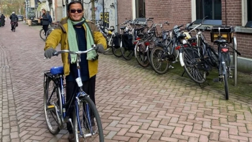 Bersepeda Menikmati Kota Wageningen Belanda