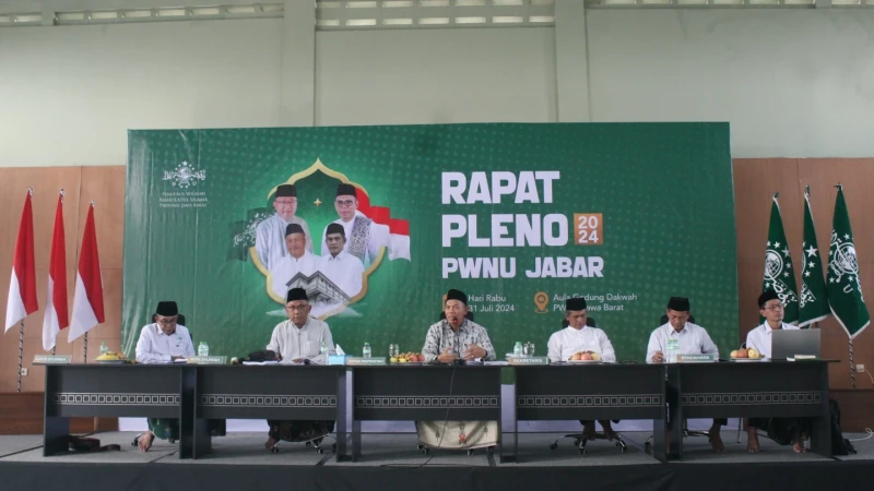 PWNU Jabar Gelar Rapat Pleno, Evaluasi Program Kerja Semester Pertama Tahun Ini