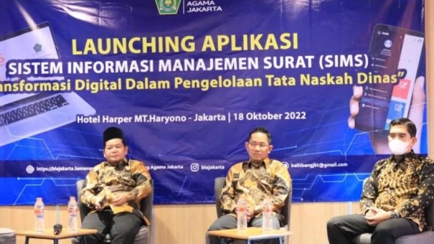 Dukung Transformasi Digital, BLA Jakarta Luncurkan Aplikasi SIMS untuk Persuratan
