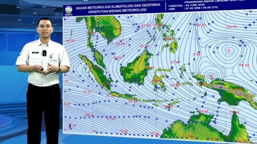 Prediksi Cuaca 4-5 Juni 2026, Sebagian Wilayah Indonesia Masuki Musim Kemarau
