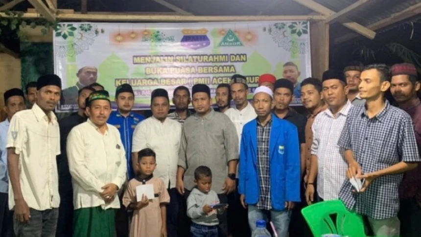 Nahdliyin Aceh Timur Santuni Anak Yatim dan Buka Puasa Bersama