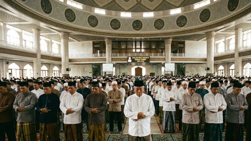 Hukum Muadzin Menjadi Imam dalam Shalat Jumat