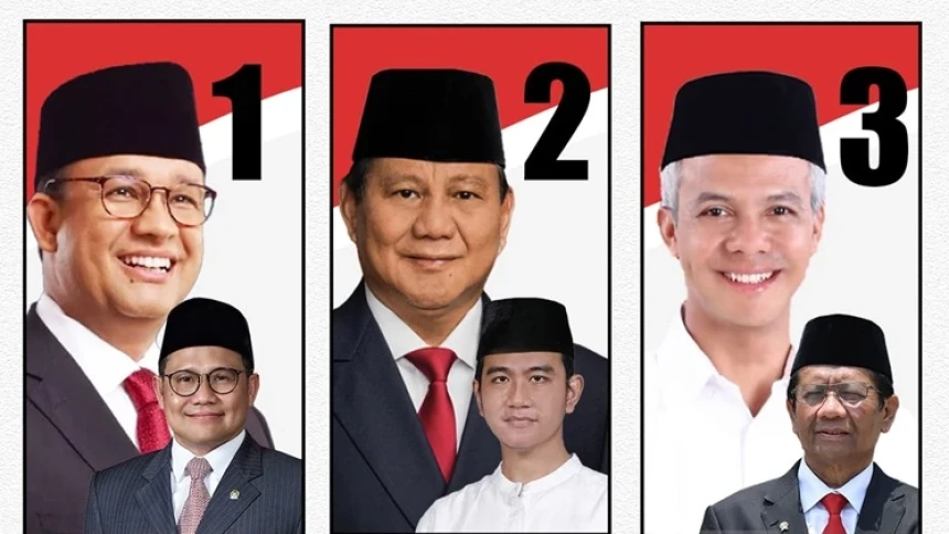 Hitung Resmi KPU Capai 70,84%, Prabowo-Gibran 58,37%, Anies-Muhaimin 24,33%, dan Ganjar-Mahfud 17,29%