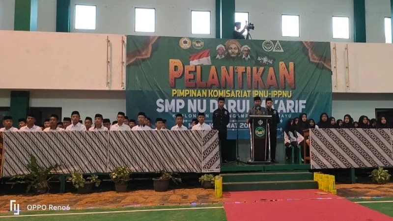 Pengurus IPNU-IPPNU SMP NU Darul Ma'arif Resmi Dilantik