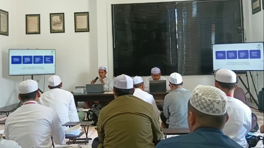 Daurah Tahqiq Beit at-Turath Kalimantan Bahas Pentingnya Validasi Teks Turats