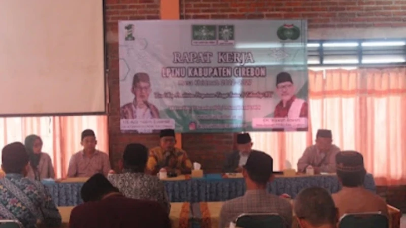 Raker LPTNU Kabupaten Cirebon Hasilkan Lima Program Prioritas: Mulai Administrasi hingga Pendirian Kampus ITS NU