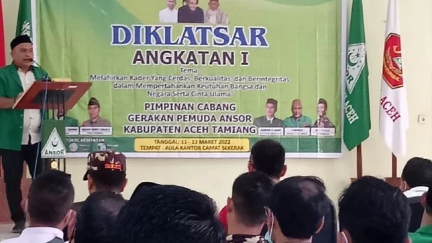 Gairah Ansor Aceh Tamiang Lahirkan Kaderisasi