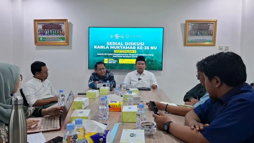 Diskusi Kabla Muktamar ke-35 NU Unusia Bahas Strategi Penyejahteraan Warga