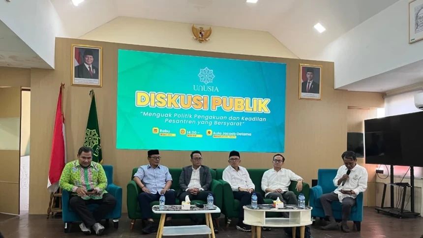 Diskusi Publik Unusia Soroti Tantangan Wujudkan Keadilan bagi Pesantren