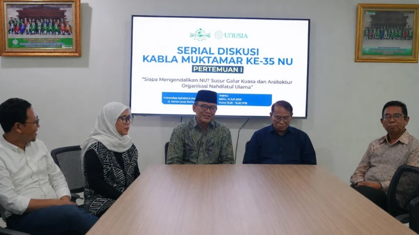Diskusi Kabla Muktamar Ke35 di Unusia: Pengendali NU Kian Anonim, Perlu Menjaga Jarak dari Intervensi Negara