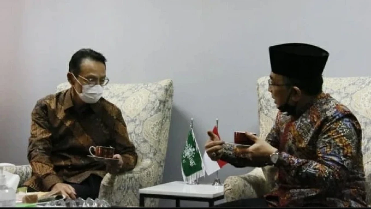 Visiting PBNU, Japanese Ambassador Hopes Indonesia Keep Promoting Moderation