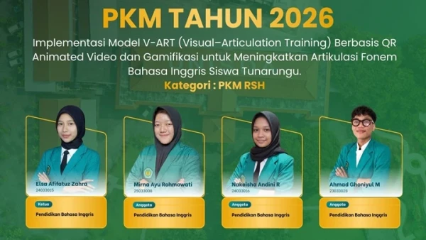 Tim Mahasiswa Unisda Berhasil Raih Pendanaan dalam PKM 2026