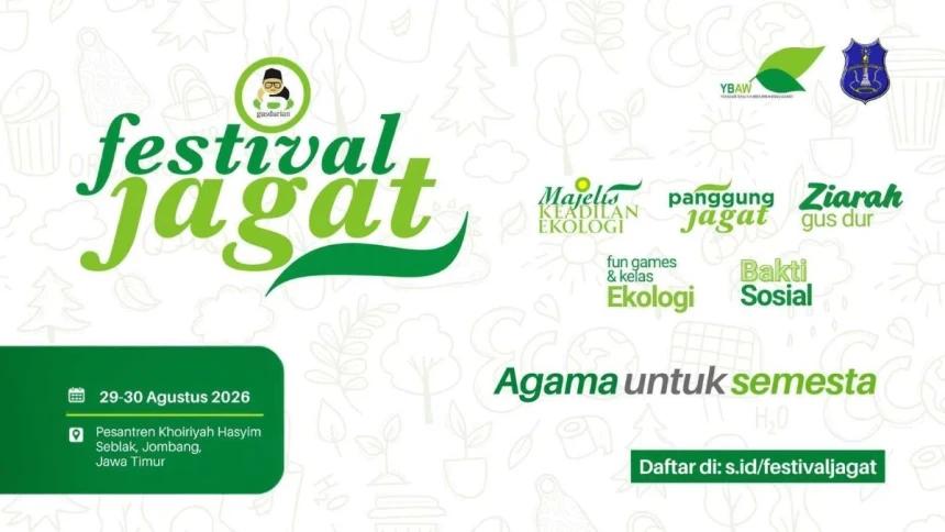 Gusdurian Bakal Gelar Festival Jagat 2026 di Arena Muktamar, Angkat Peran Agama untuk Kelestarian Alam