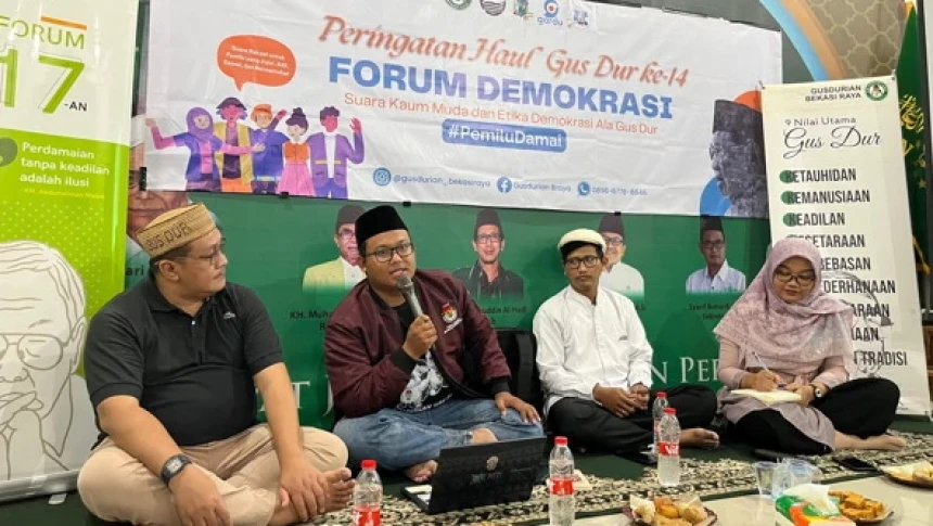 Forum Demokrasi Gusdurian Dorong Partisipasi Generasi Muda dalam Pemilu 2024