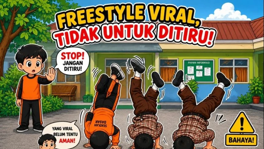 Siswa SD Meninggal Dunia Usai Tiru Tren Freestyle, KPAI Minta Industri Game Terapkan Kontrol Ketat Konten Berbahaya