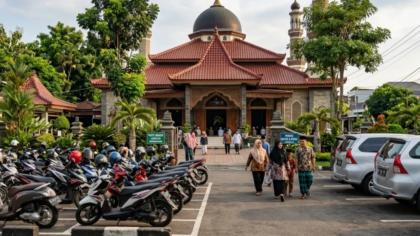 Hukum Menarik Tarif Parkir di Halaman Masjid, Sahkah? 