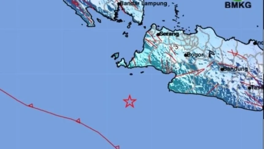 Gempa 5,7 Skala Richter Guncang Pulau Jawa Bagian Barat