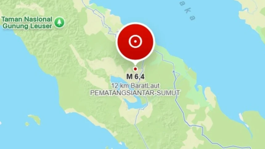 KAI Sumut Sempat Hentikan Operasional Kereta akibat Gempa Magnitudo 6,4 Simalungun