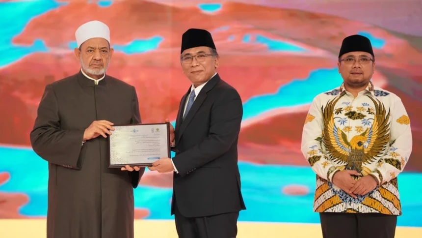 Apresiasi Grand Syekh Al-Azhar untuk Forum Lintas Iman dan Peradaban yang Digelar PBNU