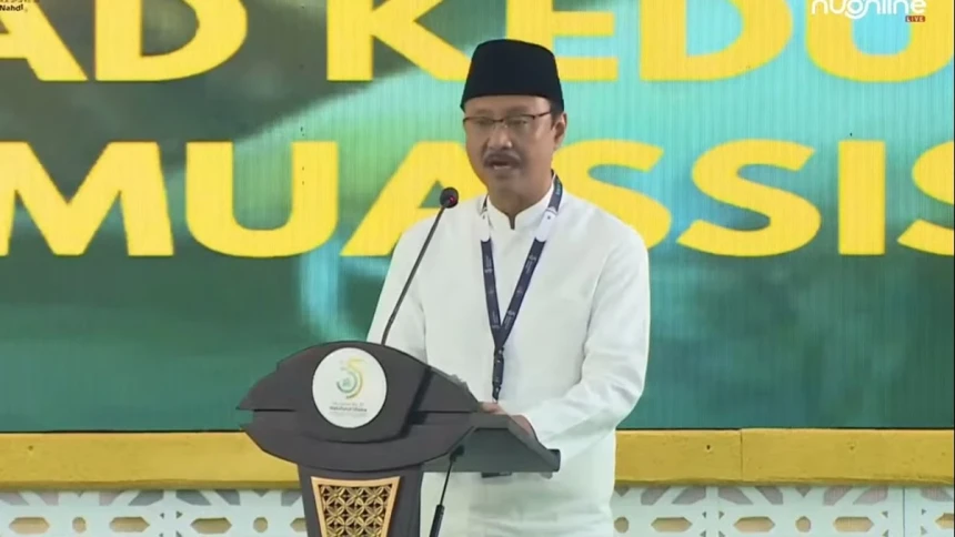 Gus Ipul Laporkan 4 Hal Utama Persiapan Muktamar ke-35 NU di Tambakberas
