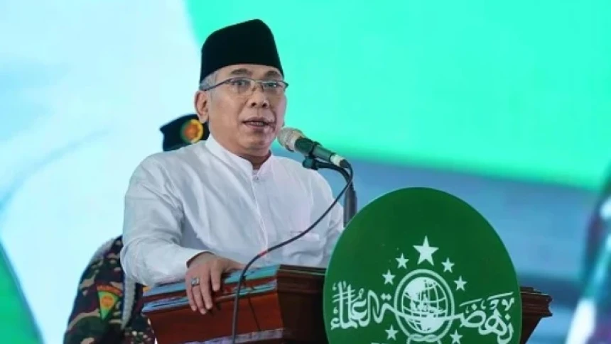 Gus Yahya Sampaikan Pesan Gus Mus di Pelantikan PWNU Jateng: NU Harus Berada di Atas Negara