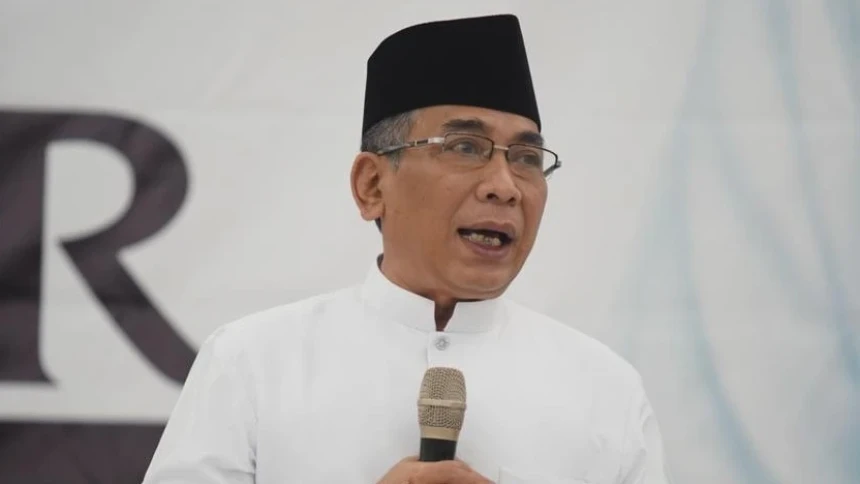 Ketua Umum PBNU Gus Yahya Nyoblos di Rembang
