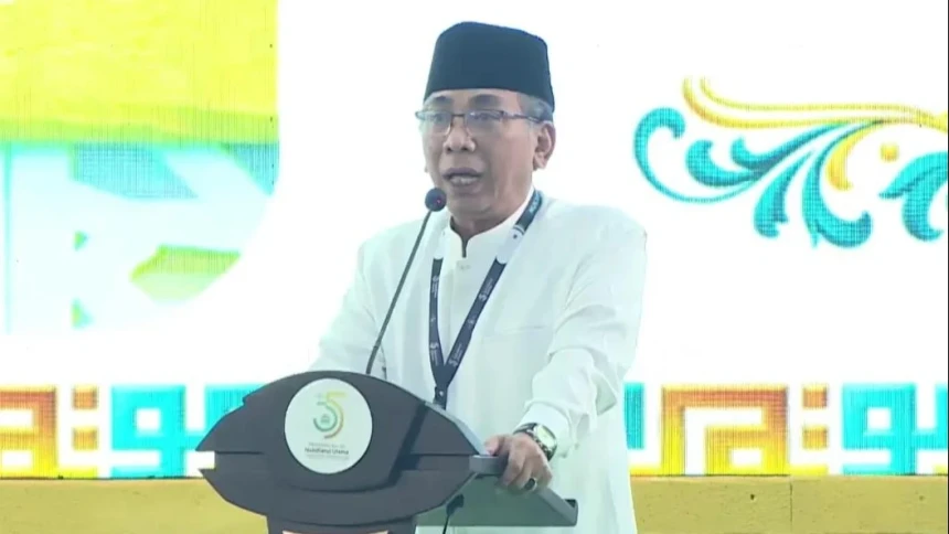 Gus Yahya Tegaskan NU Harus Mampu Jadi Penyangga Kemaslahatan Rakyat