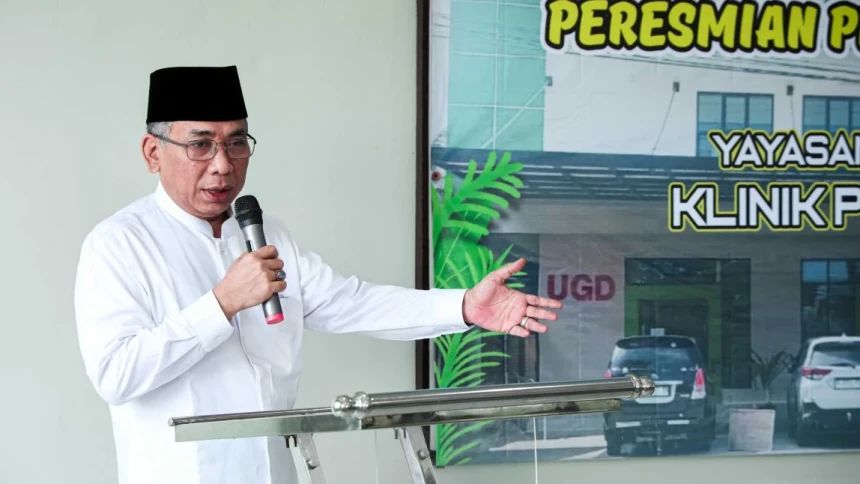 Resmikan Klinik di Cilacap, Gus Yahya: Harus Profesional, Bukan Sekadar Khidmah