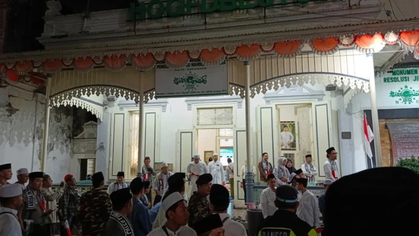 Puncak Resepsi Hari Santri 2026 di Gedung HBNO Dirangkai Mujahadah untuk Palestina