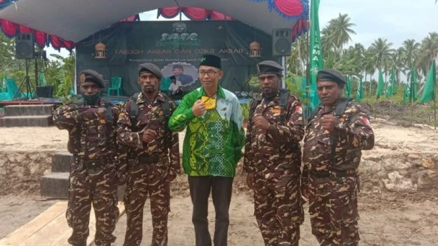 Pembentukan Ansor-Banser Warnai Harlah NU di Kaimana Papua Barat